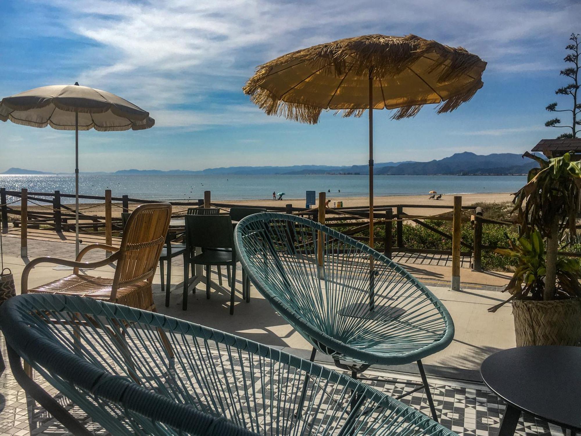 Dosel Beach Apartment Cullera Bagian luar foto