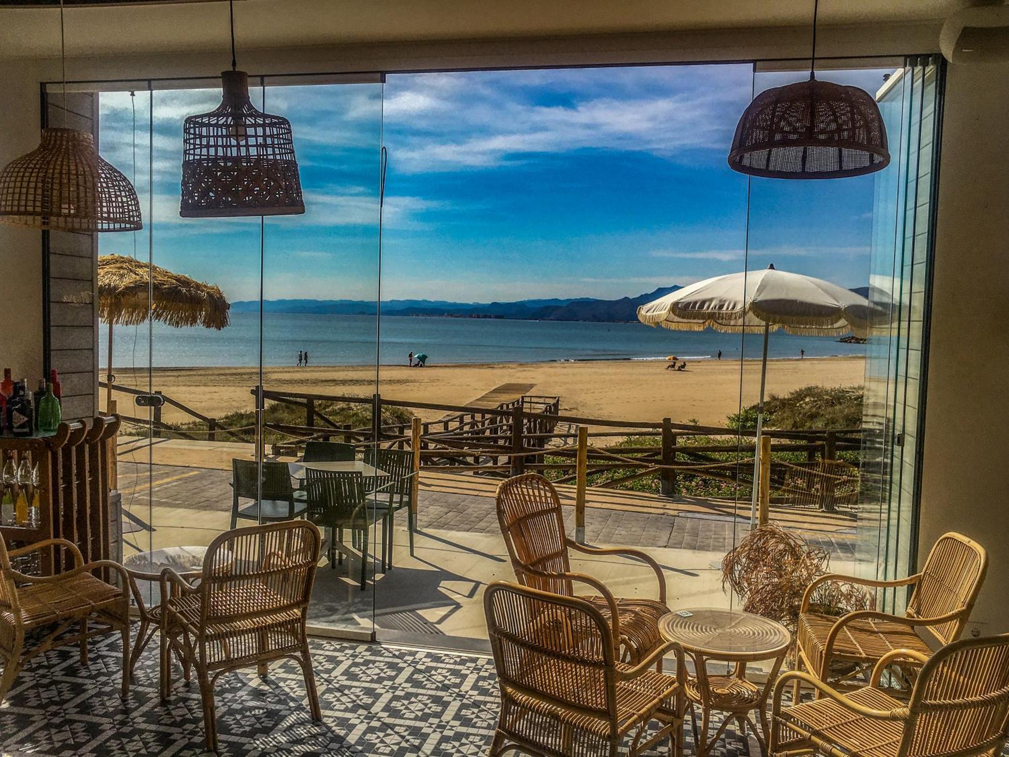Dosel Beach Apartment Cullera Bagian luar foto