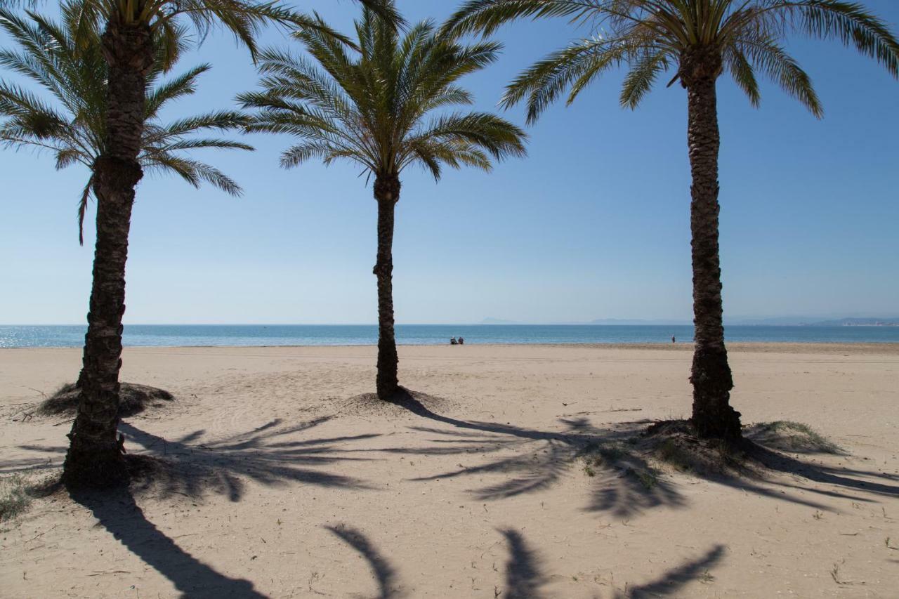 Dosel Beach Apartment Cullera Bagian luar foto