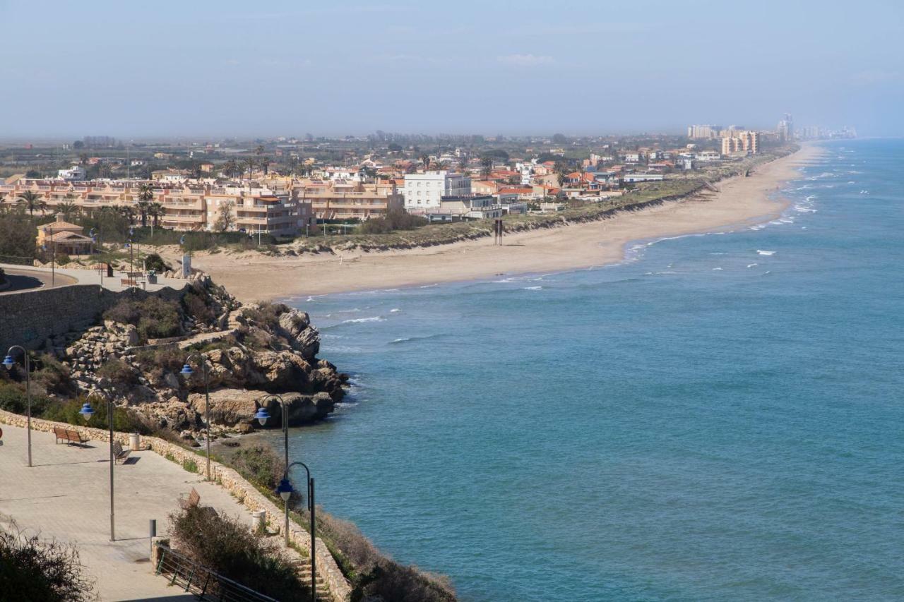 Dosel Beach Apartment Cullera Bagian luar foto