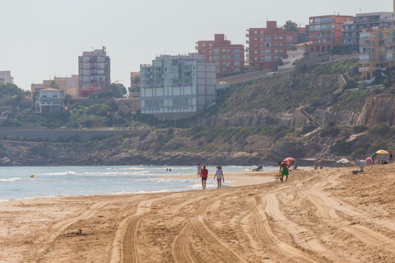 Dosel Beach Apartment Cullera Bagian luar foto